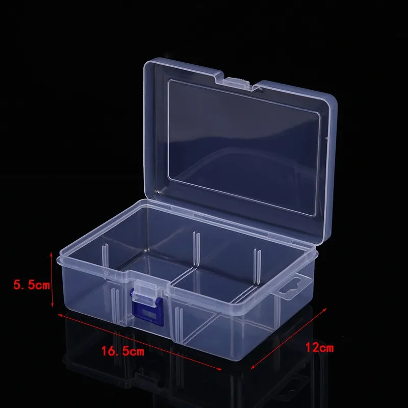 Clear Plastic Box Rectangular Box Screwdrivers Bits Tools Bleads Dustproof Waterproof Packing Storage Cases Container - Image 2