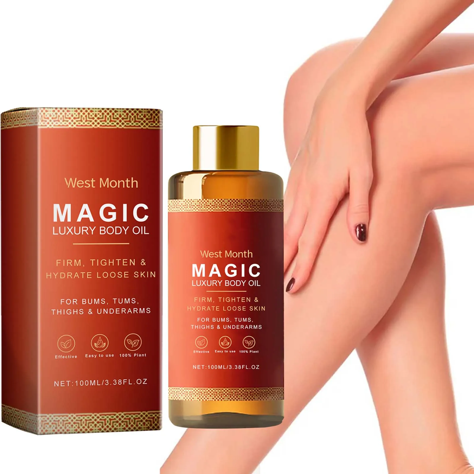 Tightening Body Oil Lifting Firming Lighten Fine Lines Improve Sagging Skin Dullness Brightening Moisturizing Nourish Skin Care