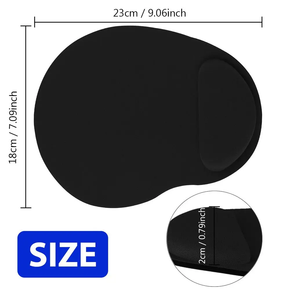 Ergonomic Wrist Rest Mouse Pad Comfortable Wrist Support Non Slip Mice Mat Soft Mousepad For PC Laptop Computer - Image 5