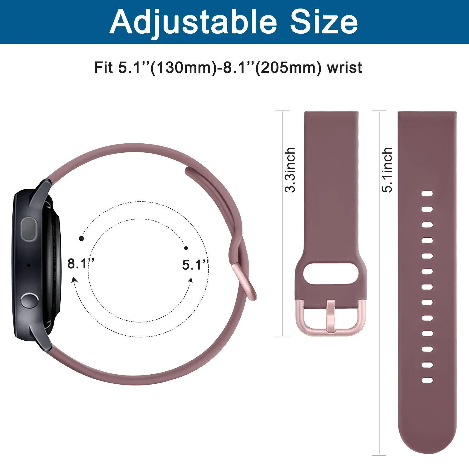 20 22mm Silicone Strap For Huawei Watch 3 4 Pro GT 4 46mm/GT 3/GT Runner/GT 2 Pro/GT 3 Pro Band For Honor watch Magic 2 Bracelet - Image 5
