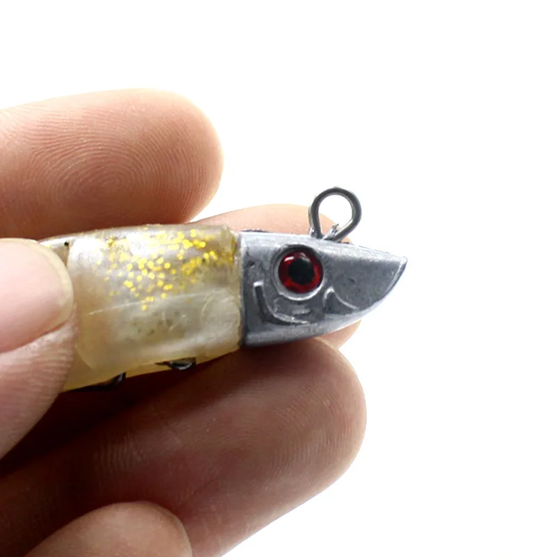 Jigging Soft Bait 10cm15g 13cm 26g Head Jig Fish T Tail Saltwater Fishing Baits Sea Fishing Silicone Lures Minnow Pike Swimbait - Image 3