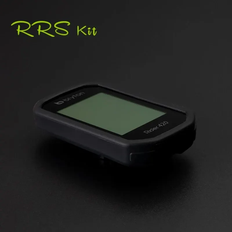 Rrskit Bicycle Computer Protection Cover Silicone With High Definition Film For Bryton Rider 320 420 Stopwatch Protective Case - Image 6