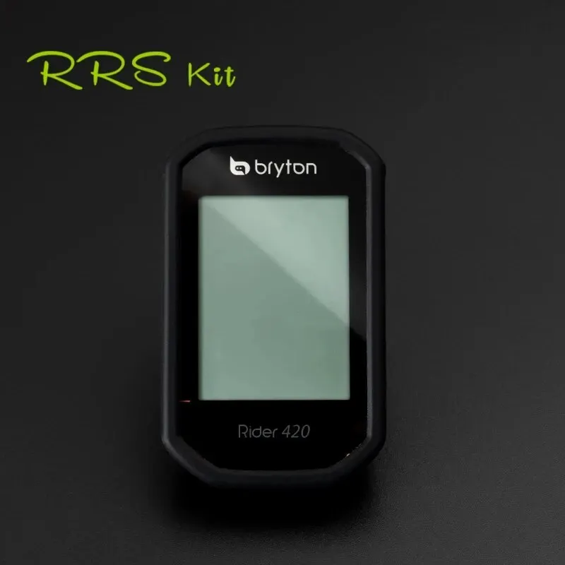 Rrskit Bicycle Computer Protection Cover Silicone With High Definition Film For Bryton Rider 320 420 Stopwatch Protective Case - Image 2