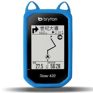 Bike Computer Silicone Case & Screen Protector Cover For Bryton Rider 420 R420 R320 GPS Quality Ca-ears Model