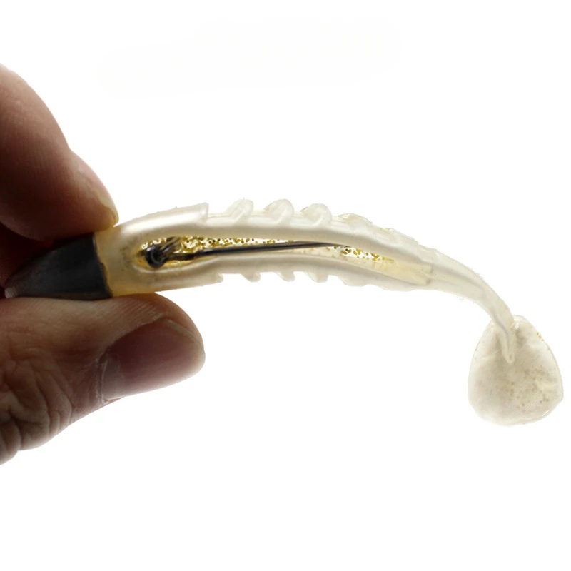 Jigging Soft Bait 10cm15g 13cm 26g Head Jig Fish T Tail Saltwater Fishing Baits Sea Fishing Silicone Lures Minnow Pike Swimbait - Image 4